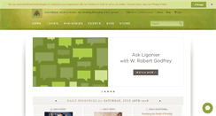 Desktop Screenshot of ligonier.org