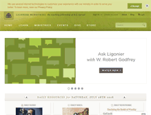 Tablet Screenshot of ligonier.org